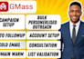 setup gmass and do personalized cold email outreach